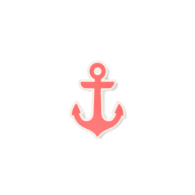 Bogg Bit  - Capri Coral Anchor
