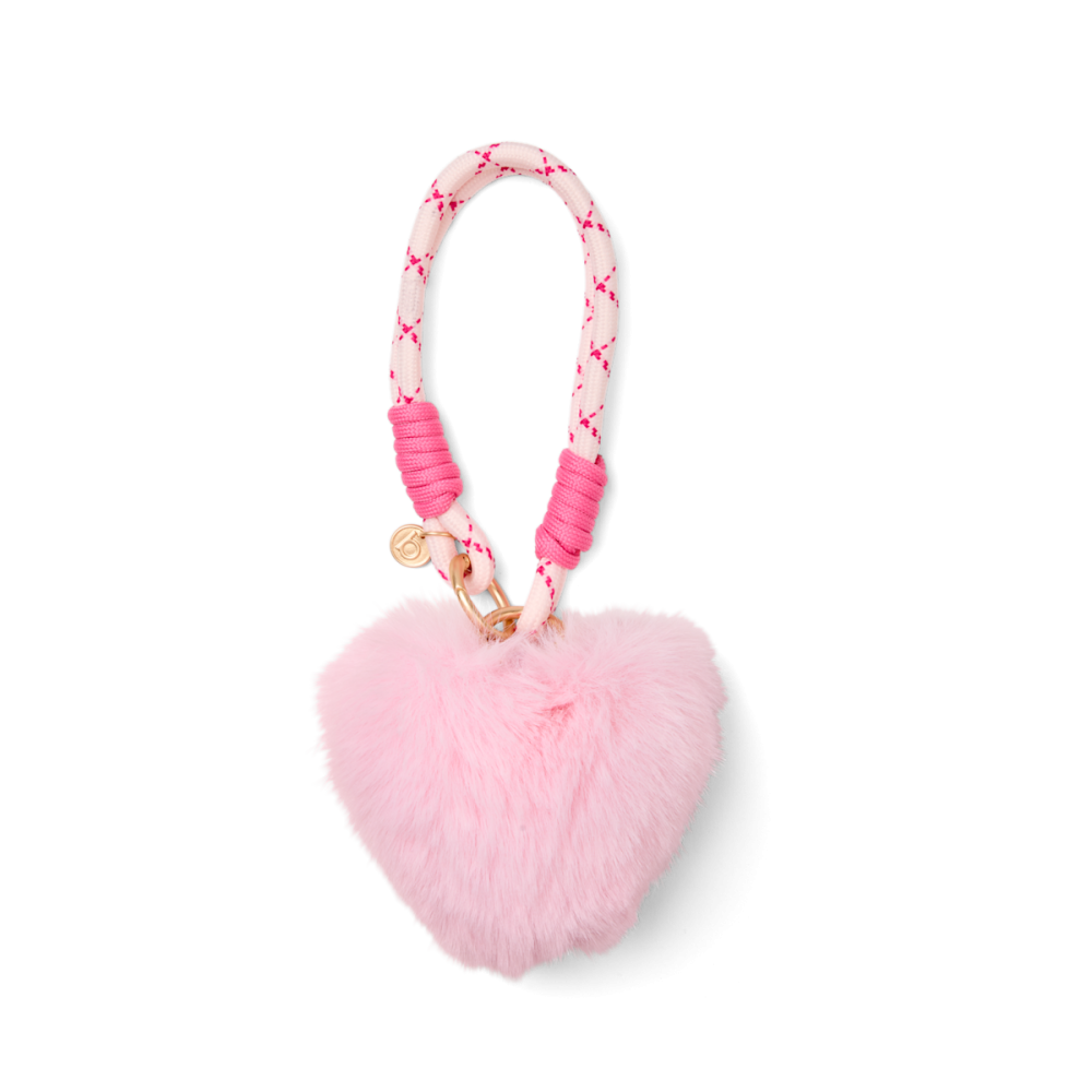 Bogg'd & Charmed  - Pink Heart Pouf