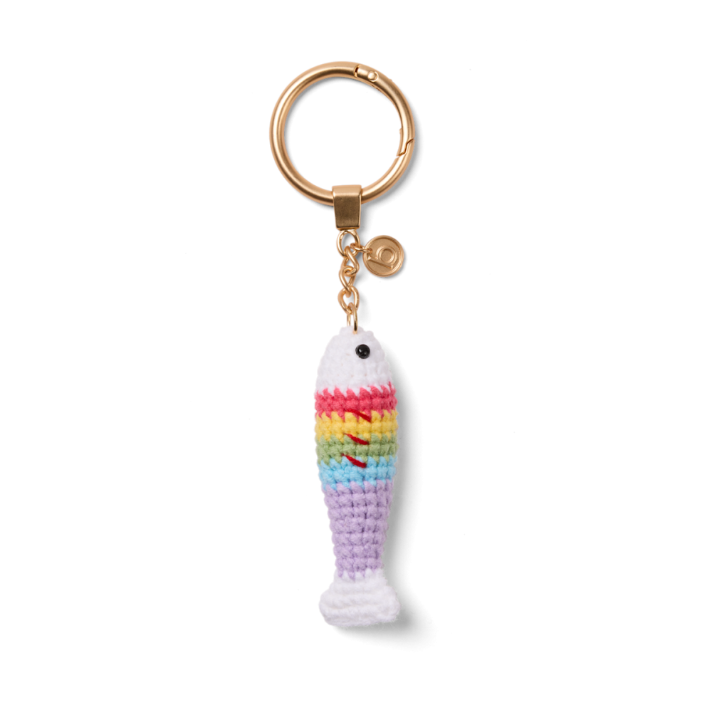 Bogg'd & Charmed  - Crochet Fish Color Burst